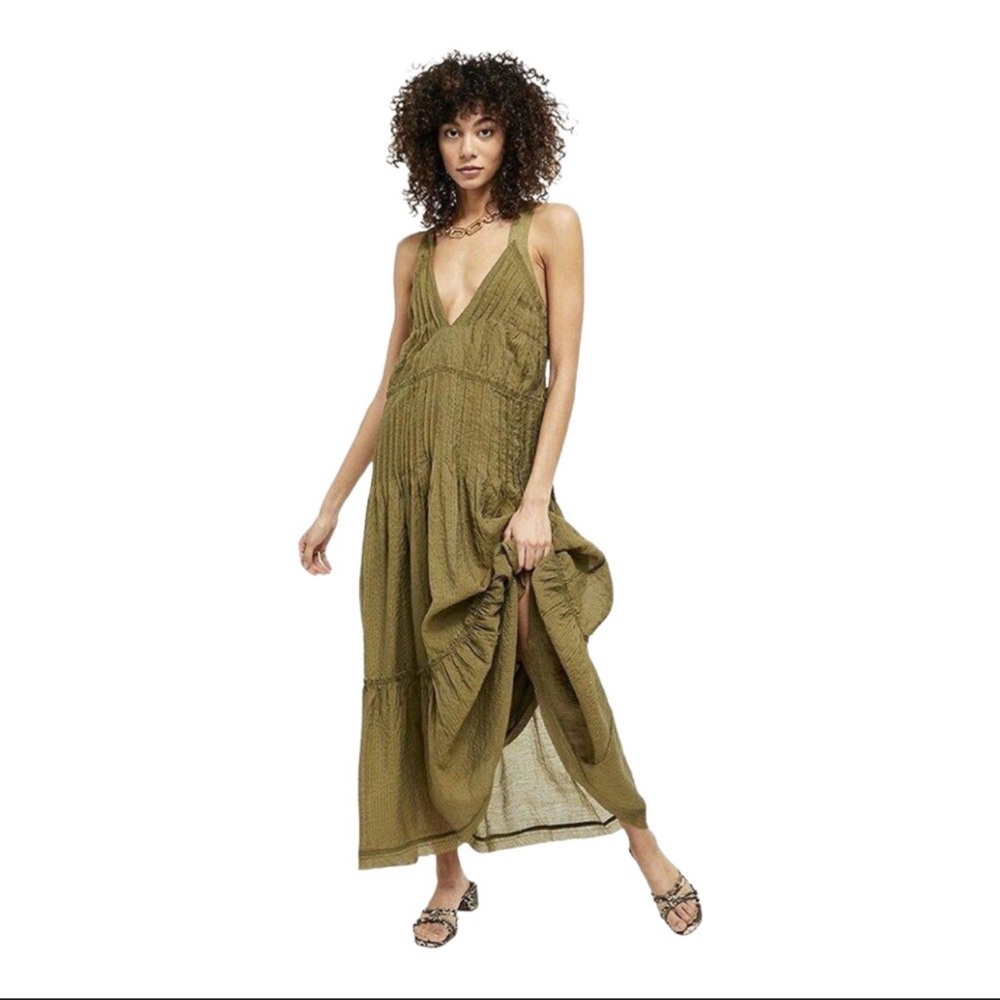 Free People Frankie Pintuck Dress